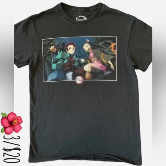 Demon Slayer T-Shirt Graphic Tee!! 🌺 3/$20! - Picture 1 of 5